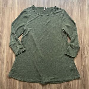 Cable & Gauge Olive Top